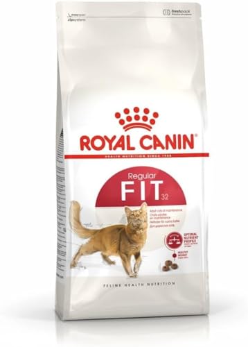 Royal Canin FIT 32 Regular für aktive Katzen | 400 g | Alleinfuttermittel für ausgewachsene Katzen | Kann dabei hilfreich sein die Haarballenbildung zu reduzieren von ROYAL CANIN