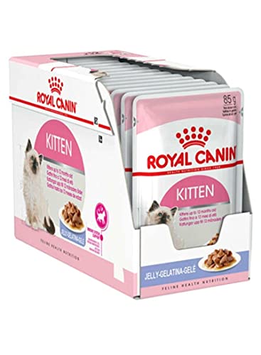 Royal Canin Feline Portionsbeutel Multipack Kitten Instinctive in Gelee 12x85g von Royal Canin