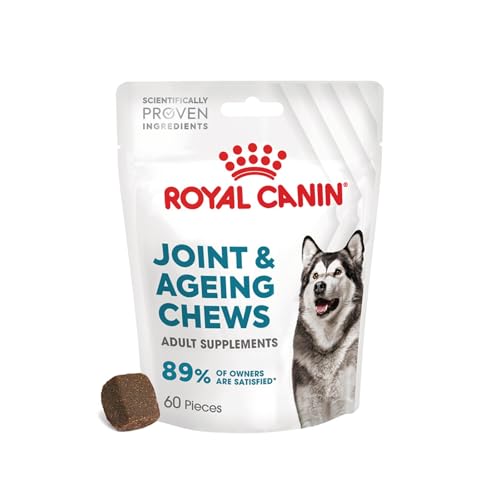 Royal Canin Joint & Ageing Chews | 240 g | Snacks für Adulte Hunde Aller Größen & Rassen | Im wiederverschließbaren Beutel | Mit Tierärzten entwickeln | Mit Grünlippmüschel Royal Canin Joint & Ageing Chews | 240 g | Snacks für Adulte Hunde Aller Größen & Rassen | Im wiederverschließbaren Beutel | Mit Tierärzten entwickeln | Mit Grünlippmüschel von ROYAL CANIN