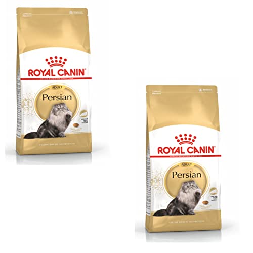 Royal Canin Persian Adult | Doppelpack | 2 x 400 g | Trockenfutter für Katzen | Angepasst auf den Bedarf von Perserkatzen | Unterstützt die Verdauung und Haut und Fell von ROYAL CANIN