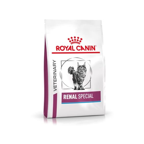 Royal Canin Veterinary Renal Special Feline| 2 kg | Diät-Alleinfuttermittel für Katzen | Zur Unterstützung der Nierenfunktion | Bei Oxalsteinbildung von ROYAL CANIN