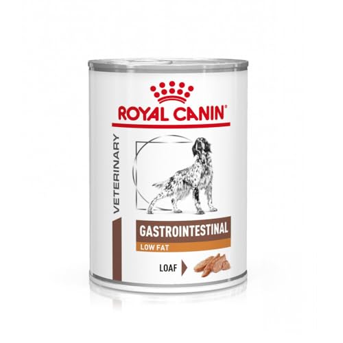 Royal Canin Veterinary Gastrointestinal Low Fat Mousse | 12 x 420 g | Diät-Alleinfuttermittel für ausgewachsene Hunde | Zur Unterstützung der Verdauung und bei Übergewicht Royal Canin Veterinary Gastrointestinal Low Fat Mousse | 12 x 420 g | Diät-Alleinfuttermittel für ausgewachsene Hunde | Zur Unterstützung der Verdauung und bei Übergewicht von ROYAL CANIN