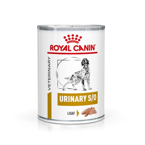 ROYAL CANIN Veterinary Urinary S/O | 12 x 410 g | Diät-Alleinfuttermittel für ausgewachsene Hunde | Zur Auflösung von Struvitsteinen und Verringerung von Struvitsteinrezidiven ROYAL CANIN Veterinary Urinary S/O | 12 x 410 g | Diät-Alleinfuttermittel für ausgewachsene Hunde | Zur Auflösung von Struvitsteinen und Verringerung von Struvitsteinrezidiven von ROYAL CANIN
