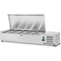 Aufsatzvitrine Kühl Aufsatzvitrine 5 GN 1 3 Behälter LED 60 Liter Abdeckung Aufsatzvitrine Kühl Aufsatzvitrine 5 GN 1 3 Behälter LED 60 Liter Abdeckung von ROYAL CATERING