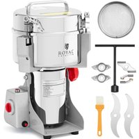 Professionelle elektrische Mühle für Gewürze, Kräuter, Kaffee, Nüsse, 2000 g, 3400 W Professionelle elektrische Mühle für Gewürze, Kräuter, Kaffee, Nüsse, 2000 g, 3400 W von ROYAL CATERING