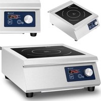 Royal Catering - Induktionsplatte Induktionskochplatte Induktionskocher 60 - 240 °c ⌀33 cm von ROYAL CATERING
