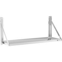 Royal Catering - Wandbord klappbar 40 kg Wandregal 100 x 30 cm Edelstahl Küchenregal Gastro Royal Catering - Wandbord klappbar 40 kg Wandregal 100 x 30 cm Edelstahl Küchenregal Gastro von ROYAL CATERING