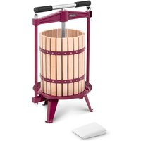 Royal Catering - Manuelle Obstpresse Weinpresse Saftpresse Fruchtpresse Holz 18 l + Presstuch von ROYAL CATERING