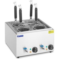 Nudelkocher mit 4 Körben Pastakocher Pasta-Station Temperatur: 30 - 110 °c Nudelkocher mit 4 Körben Pastakocher Pasta-Station Temperatur: 30 - 110 °c von ROYAL CATERING
