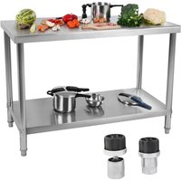 Arbeitstisch Neu Edelstahl Gastro Tisch Edelstahltisch Boden 1X0,6M Arbeitstisch Neu Edelstahl Gastro Tisch Edelstahltisch Boden 1X0,6M von ROYAL CATERING