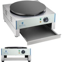 Royal Catering - Crepes Maker Crepesgerät Crepeseisen Crepesplatte Crepe Crepesplatte 3000W 40 cm von ROYAL CATERING