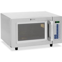Royal Catering - Gastro-Mikrowelle Mikrowellenherd Mikrowelle Edelstahl Timer 1550 w 25 l von ROYAL CATERING