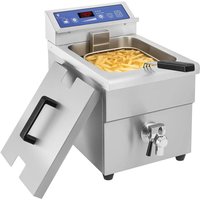 Induktionsfritteuse 10 l Friteuse Fritteuse Fritöse Elektro Induktionsfriteuse von ROYAL CATERING