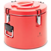 Royal Catering - Thermobehälter Edelstahl Thermobox Thermoport Warmhaltebehälter Speisen 15 l von ROYAL CATERING