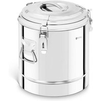 Gastronomie-Thermoskanne zum Transport von Lebensmitteln, Stahl, 12L Gastronomie-Thermoskanne zum Transport von Lebensmitteln, Stahl, 12L von ROYAL CATERING
