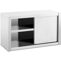 Wandhängeschrank Schiebetür Hängeschrank Edelstahl Hängeoberschrank 100 x 45 cm von ROYAL CATERING