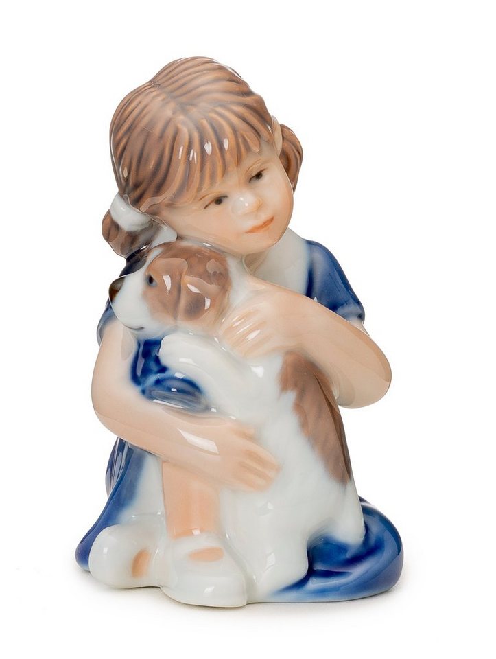 ROYAL COPENHAGEN Dekofigur Royal Copenhagen Kinder Figur 'Elsa mit kleinem Hund' von ROYAL COPENHAGEN