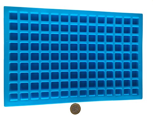 126 Quadrate Rechteck Pralinen Silikonform Backform Schokoladenform Eiswürfelform Pralinenform 126 Quadrate Rechteck Pralinen Silikonform Backform Schokoladenform Eiswürfelform Pralinenform von ROYAL HOUSEWARE