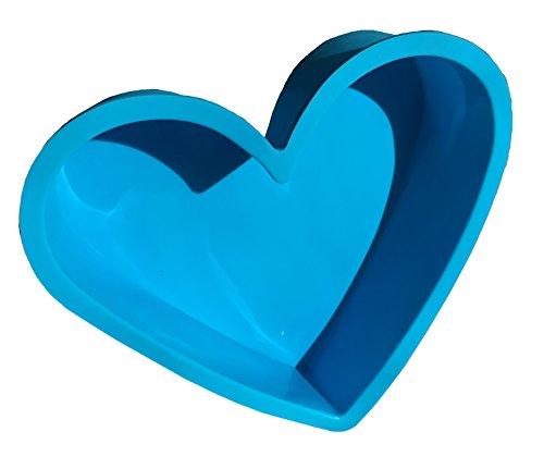 ROYAL HOUSEWARE Großes Herz Silikonform Backform Kuchenform Schokoladenform Eiswürfelform Pralinenform Cupcake Keks Kuchen Basteln Backen Verzieren Eckige Runde Form ROYAL HOUSEWARE Großes Herz Silikonform Backform Kuchenform Schokoladenform Eiswürfelform Pralinenform Cupcake Keks Kuchen Basteln Backen Verzieren Eckige Runde Form von ROYAL HOUSEWARE