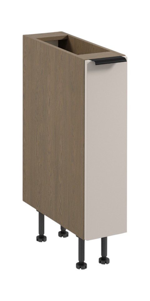 ROYAL24_MARKT Apothekerschrank - Höchste Funktionalität auf kleinstem Raum. (Küche Apothekerschrank, 1-St., Premium - Sorento Beige - D20C) Beste Güte - Innovativ - Modern. von ROYAL24_MARKT