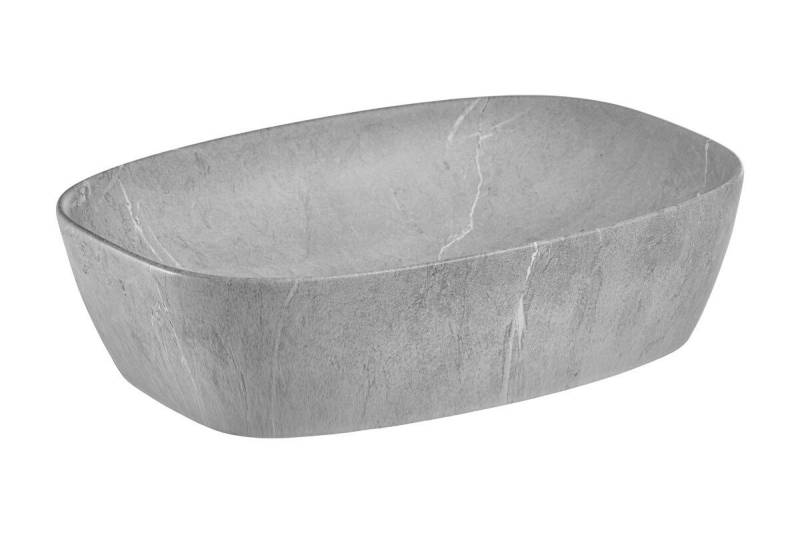 ROYAL24_MARKT Aufsatzwaschbecken - ANNA - Waschbecken 50.5 cm Erhältlich in 2 Farben für Badezimmer. (Aufsatzwaschbecken, 1-St., Premium - ANNA), Exklusiv – Schick – Perfekt. von ROYAL24_MARKT