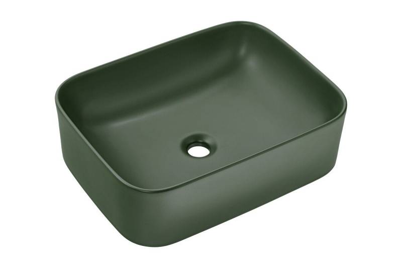 ROYAL24_MARKT Aufsatzwaschbecken - KAMA - Waschbecken 61 cm Erhältlich in 2 Farben Waschschale. (Aufsatzwaschbecken, 1-St., Premium - KAMA), Beste – Elegant – Perfekt. von ROYAL24_MARKT