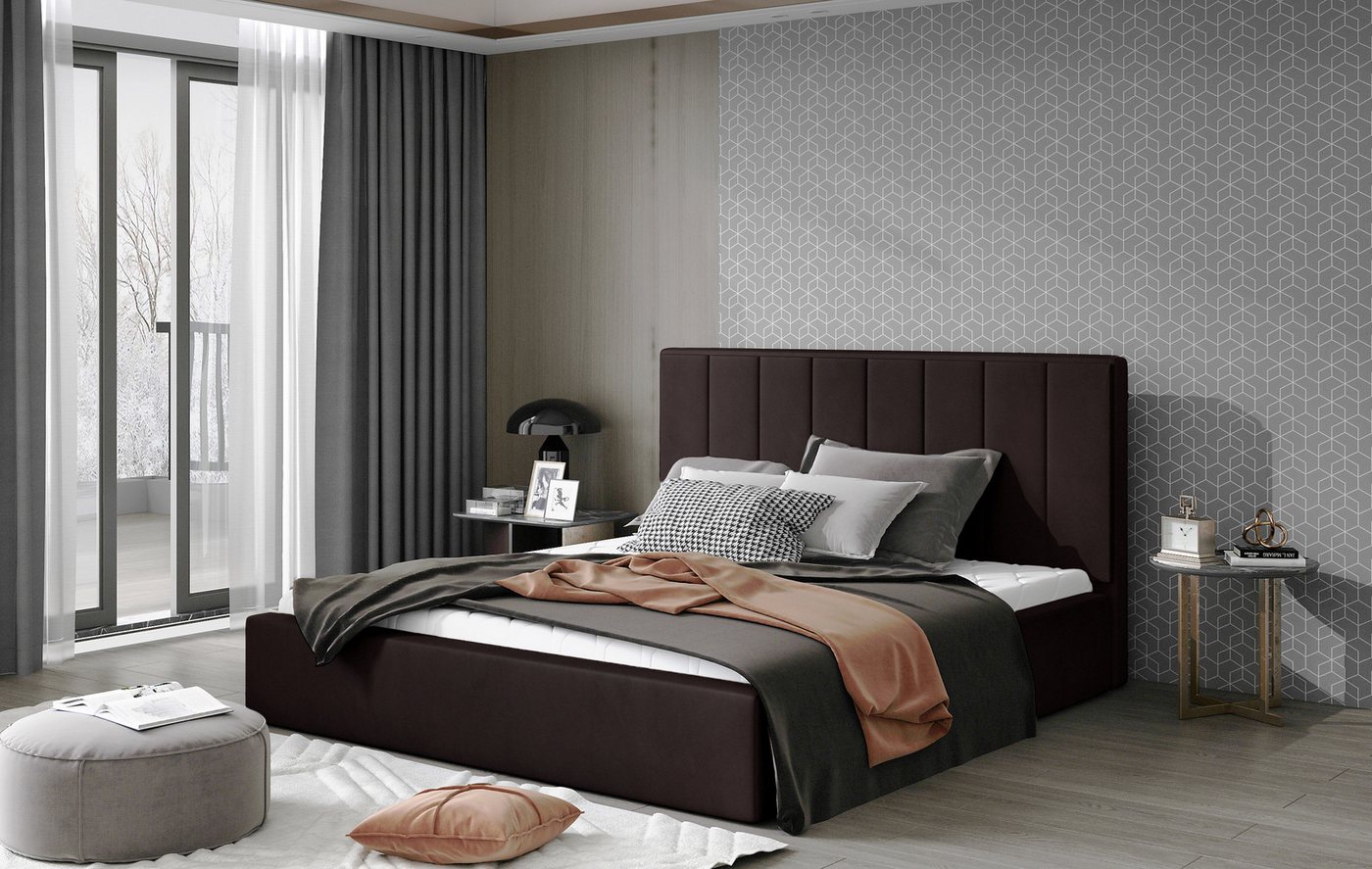 ROYAL24_MARKT Boxspringbett - Entspannen Sie in Stil - Unser komfortables Bettangebot. (Bett, 1-St., Premium - AUDREY), Hochwertiges - Stilvolles Design von ROYAL24_MARKT