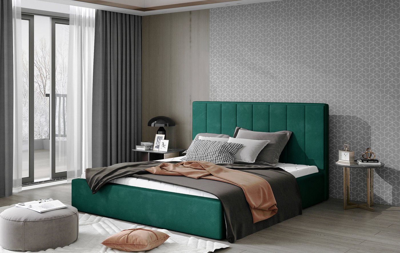 ROYAL24_MARKT Boxspringbett - Entspannen Sie in Stil - Unser komfortables Bettangebot. (Bett, 1-St., Premium - AUDREY), Hochwertiges - Stilvolles Design von ROYAL24_MARKT