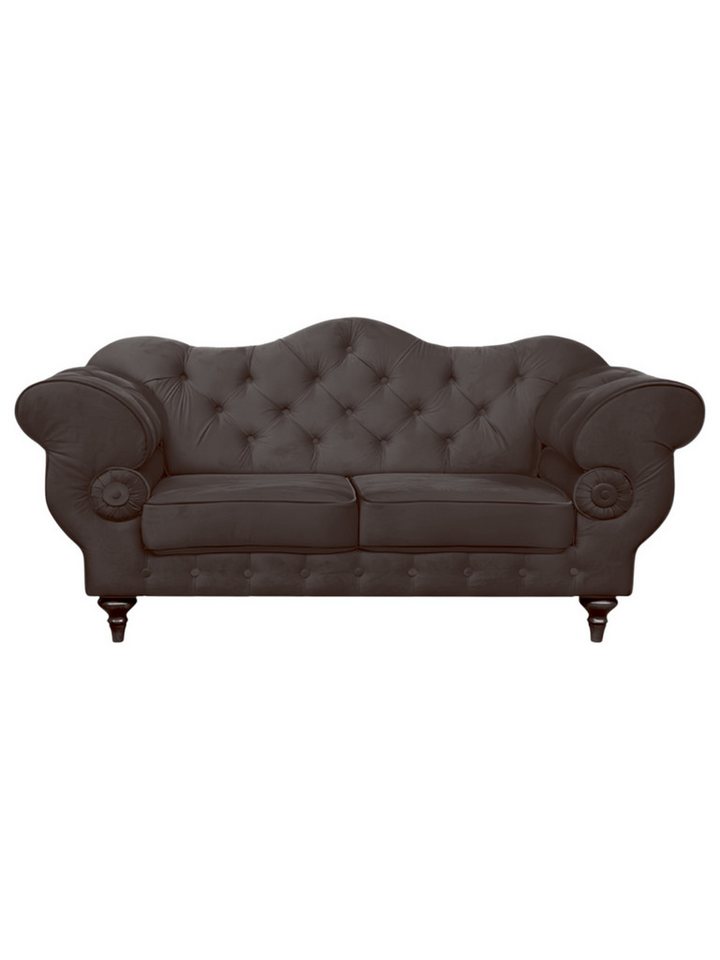 ROYAL24_MARKT Chesterfield-Sofa - Gloria - Premium Set - Handgemacht - Bestseller -, 2-Sitzer Sofa 1 Teile, Luxuriös - Zeitlos - Elegant von ROYAL24_MARKT