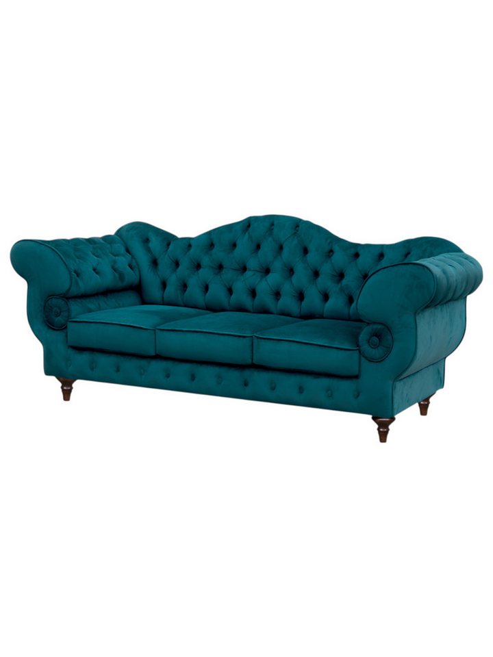 ROYAL24_MARKT Chesterfield-Sofa - Gloria - Premium Set - Handgemacht - Bestseller -, 3-Sitzer Sofa 1 Teile, Luxuriös - Zeitlos - Elegant von ROYAL24_MARKT