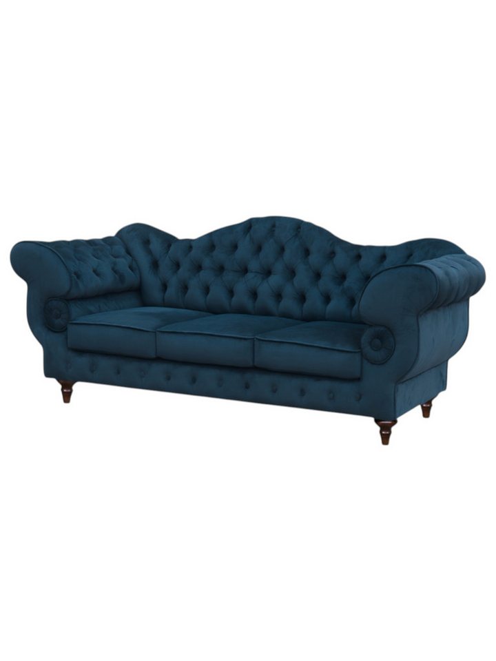ROYAL24_MARKT Chesterfield-Sofa - Gloria - Premium Set - Handgemacht - Bestseller -, 3-Sitzer Sofa 1 Teile, Luxuriös - Zeitlos - Elegant von ROYAL24_MARKT