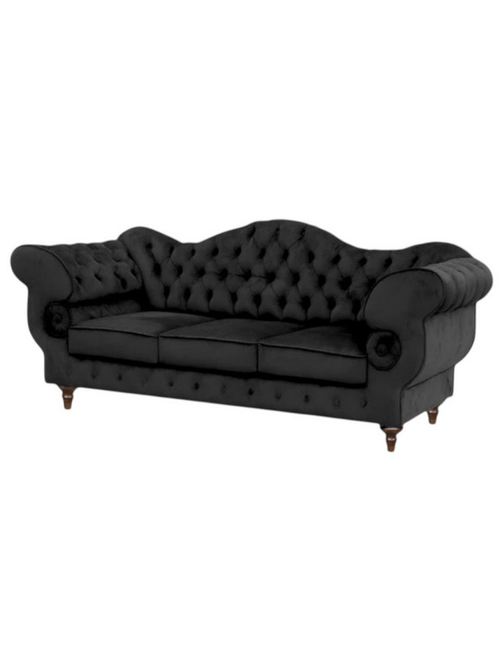 ROYAL24_MARKT Chesterfield-Sofa - Gloria - Premium Set - Handgemacht - Bestseller -, 3-Sitzer Sofa 1 Teile, Luxuriös - Zeitlos - Elegant von ROYAL24_MARKT