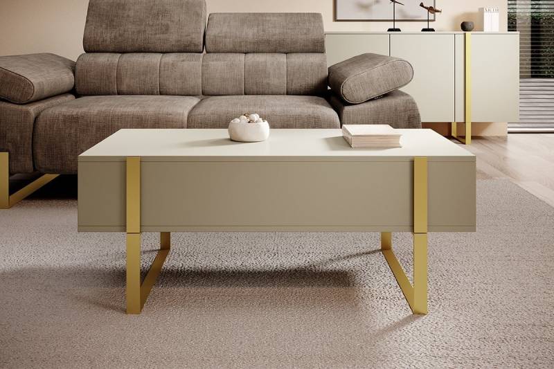 ROYAL24_MARKT Couchtisch - Eine raffinierte Ergänzung für Ihren Raum (Couchtisch, 1-St., Premium - VERICA), Zeitgemäßer Look - Erstklassig verarbeitet. von ROYAL24_MARKT