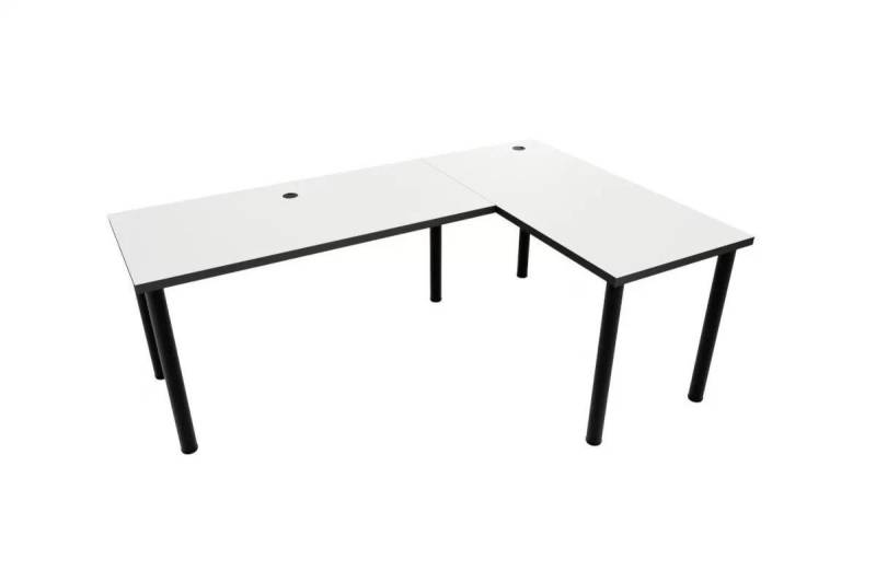 ROYAL24_MARKT Eckschreibtisch - Perfekte Raumnutzung mit einem kompakten Arbeitstisch (Eckschreibtisch, 1-St., Premium - Nelmin), Premium Qualität - Moderner Stil - Eleganz pur. von ROYAL24_MARKT
