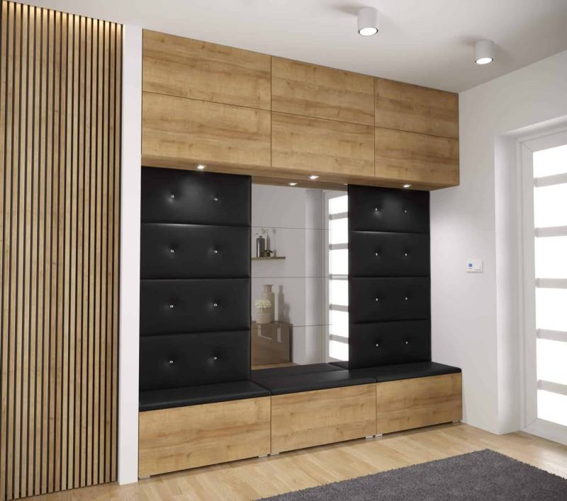ROYAL24_MARKT Garderobenschrank - Premium Set - Smart Set (Stabile Konstruktion, 21-St., Modernes Möbelset) Luxuriöse Materialien - Stilvoll - Handgefertigt. von ROYAL24_MARKT