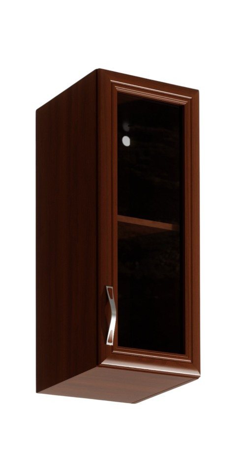 ROYAL24_MARKT Glashängeschrank - Edles Glasdesign für moderne Küchen. (Hängeschrank, 1-St., Sycylia Milano G30S) Top Stoffe - Exklusiv - Hochwertig. von ROYAL24_MARKT