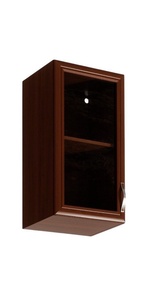 ROYAL24_MARKT Hängeschrank - Glanz und Ordnung in der Küche. (Glashängeschrank, 1-St., Premium - Sycylia Milano G40S) Edle Materialien - Stilvolles Design - Hohe Qualität von ROYAL24_MARKT