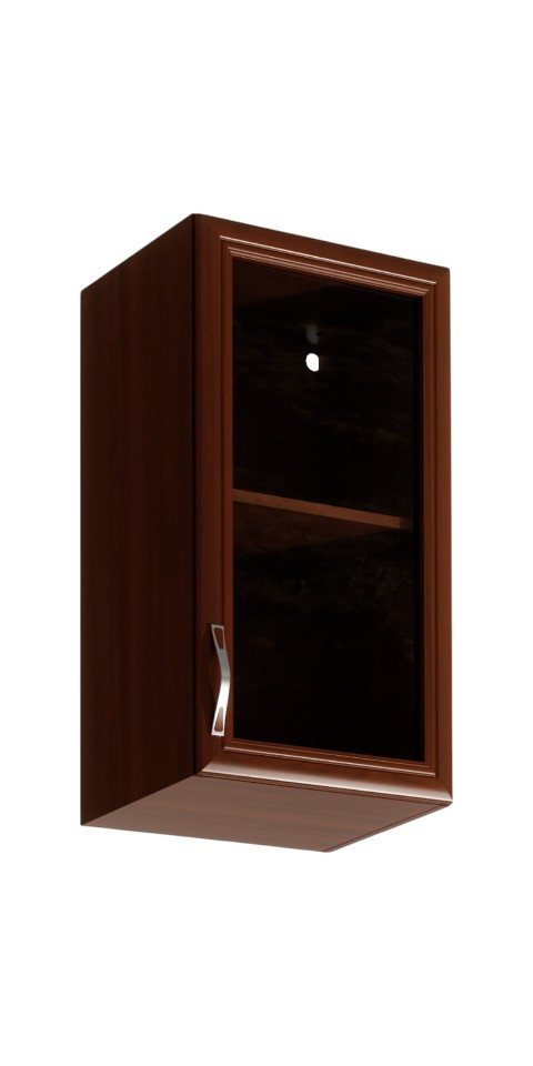ROYAL24_MARKT Hängeschrank - Glanz und Ordnung in der Küche. (Glashängeschrank, 1-St., Premium - Sycylia Milano G40S) Edle Materialien - Stilvolles Design - Hohe Qualität von ROYAL24_MARKT
