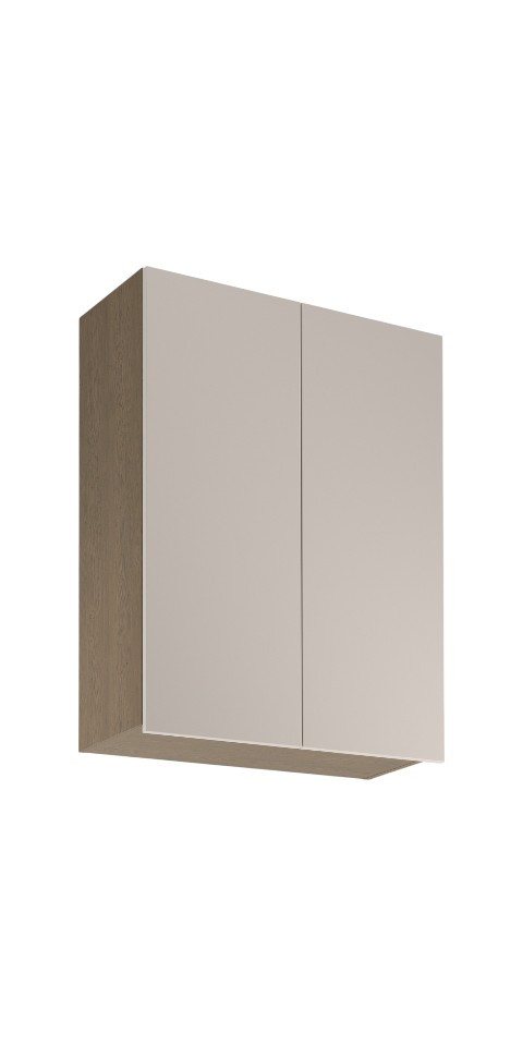 ROYAL24_MARKT Hängeschrank - Stilvolle Aufbewahrung für Ihre Utensilien. (Küche Hängeschrank, 1-St., Premium - Sorento Beige - Küche Hängeschrank) Zeitlos - Exklusiv - Top Qualität. von ROYAL24_MARKT