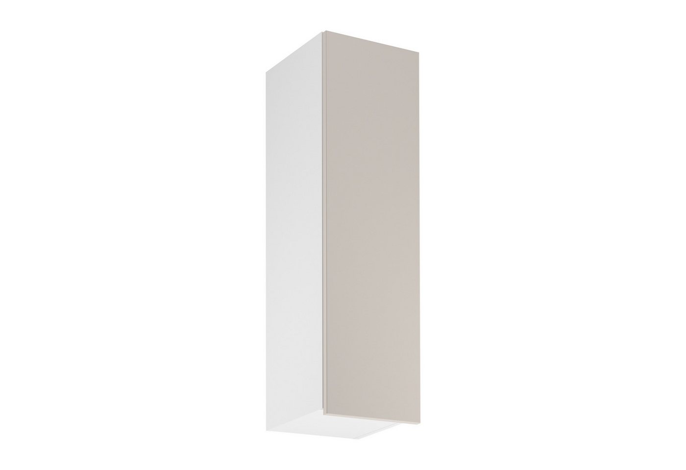 ROYAL24_MARKT Hängeschrank - Stilvoller Stauraum in der Höhe. (Küche Hängeschrank, 1-St., Premium - Sorento Weiß Beige - G30 P/L) Beste Güte - Innovativ - Modern. von ROYAL24_MARKT