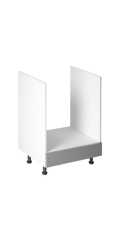 ROYAL24_MARKT Herdumbauschrank - Robustes Design für einen Hauch von Eleganz (Kücheunterschrank, 1-St., Linea - D60ZK) Edle Materialien - Stilvolles Design - Hohe Qualität. von ROYAL24_MARKT