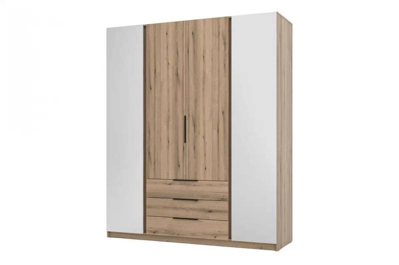 ROYAL24_MARKT Kleiderschrank - Eleganter mit geräumigen Fächern. (Kleiderschrank, 1-St., Premium - Sansi) Premium – Schick – Makellos von ROYAL24_MARKT