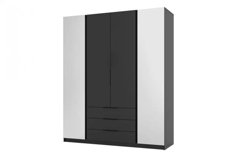 ROYAL24_MARKT Kleiderschrank - Eleganter mit geräumigen Fächern. (Kleiderschrank, 1-St., Premium - Sansi) Premium – Schick – Makellos von ROYAL24_MARKT