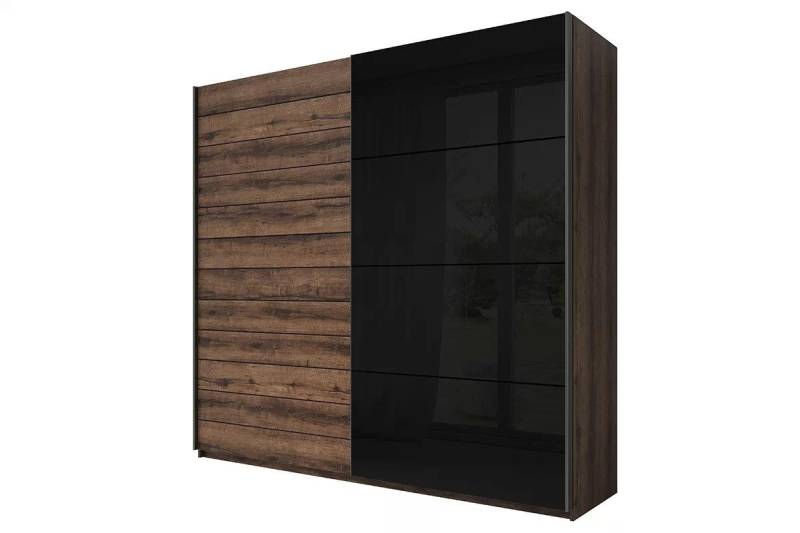 ROYAL24_MARKT Kleiderschrank - Kompakter für kleine Räume mit praktischen Fächern (Kleiderschrank, 1-St., Premium - Galaxy) Höchste Qualität – Zeitgenössisch – Luxuriös verarbeitet von ROYAL24_MARKT