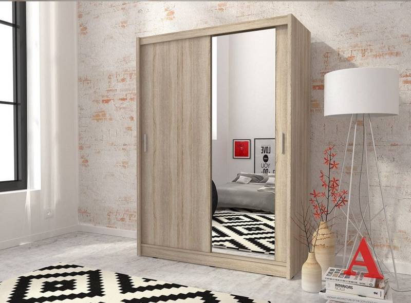 ROYAL24_MARKT Kleiderschrank - Luxuriöses Design für Ihre Kleidung. (Kleiderschrank, 1-St., Premium - OLA 1) Hochwertig - Modernes Flair - Exklusiv von ROYAL24_MARKT