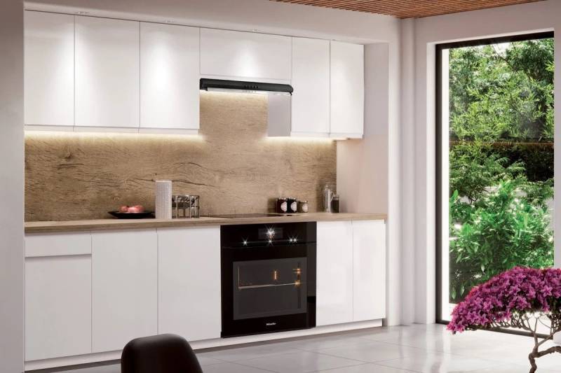 ROYAL24_MARKT Küchenzeile - Aspen - Weiß (Hochglanz) - K38-G240 cm, (Komplett Set), Premium - Modern - Exzellent. von ROYAL24_MARKT