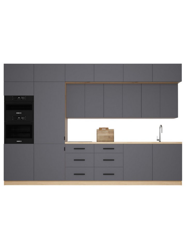 ROYAL24_MARKT Küchenzeile K72-G360 L - Langlebige Materialien für hohe Belastbarkeit, (Komplett Set), Top Stoffe - Exklusiv - Hochwertig. von ROYAL24_MARKT