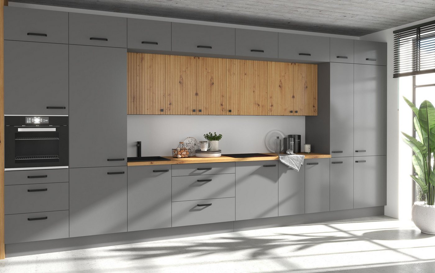 ROYAL24_MARKT Küchenzeile - Modernes Design für das moderne Zuhause, Ästhetische Details - Hochwertige Materialien. von ROYAL24_MARKT