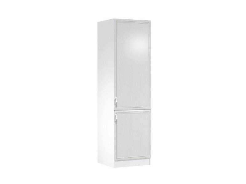 ROYAL24_MARKT Kühlumbauschrank - Perfekte Lösungen für Ihre Küche (Kühlumbauschrank, 1-St., Sycylia Weiß - D60ZL) Edle Materialien - Stilvolles Design - Hohe Qualität. von ROYAL24_MARKT