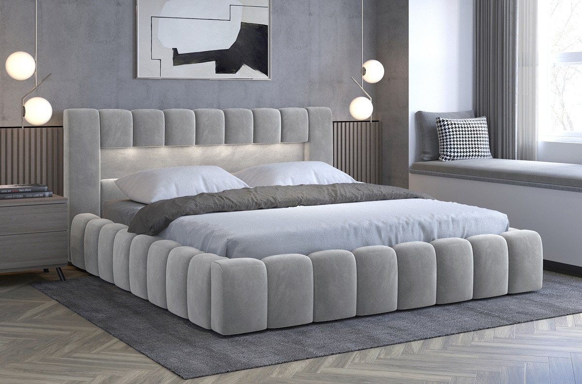 ROYAL24_MARKT Polsterbett - Erhalten Sie Premium-Qualität für ruhige Nächte (Bett, 1-tlg., Premium - LAMICA), Exklusive Designs: Raffinierte Eleganz. von ROYAL24_MARKT